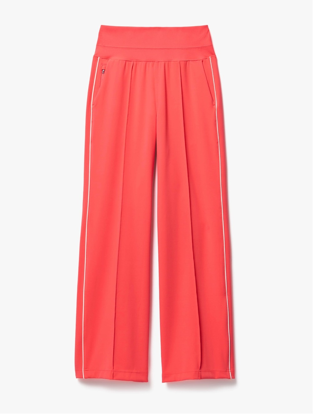 ATHLETA  Venice High Rise Track Stripe Wide Leg Pant   L